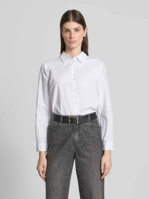 Bluzka o kroju regular fit z kołnierzykiem koszulowym model ‘HETILA’ b.Young