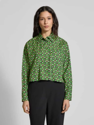 Bluzka o kroju regular fit z kołnierzykiem koszulowym model ‘RAGTIME’ Weekend Max Mara