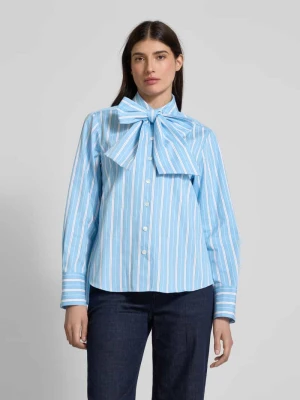 Bluzka o kroju regular fit z kołnierzykiem koszulowym seidensticker