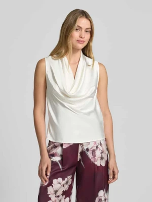 Bluzka o kroju regular fit z lejącym dekoltem RINASCIMENTO