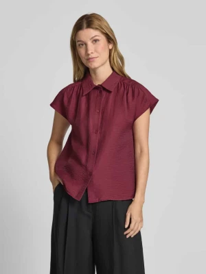 Bluzka o kroju regular fit z lyocellu model ‘Fairi’ Opus