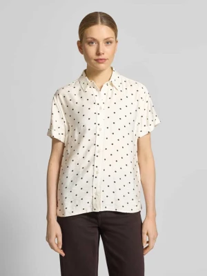 Bluzka o kroju regular fit z Mieszanka wiskozy we Wzór na całej powierzchni Jake*s Casual