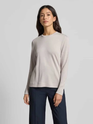 Bluzka o kroju regular fit z mieszanki lyocellu z długim rękawem i okrągłym dekoltem Windsor