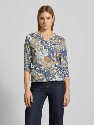 Bluzka o kroju regular fit z mieszanki wiskozy model 'Felicity' Soyaconcept