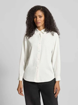 Bluzka o kroju regular fit z obszyciem ozdobnymi kamieniami model ‘Il44lenia’ ZABAIONE