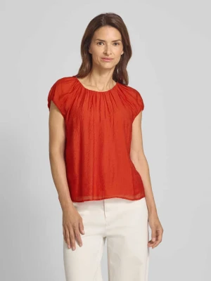 Bluzka o kroju regular fit z okrągłym dekoltem Christian Berg Woman Selection