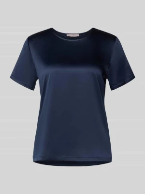 Bluzka o kroju regular fit z okrągłym dekoltem Christian Berg Woman Selection
