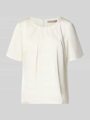 Bluzka w kroju regular fit z okrągłym dekoltem i rękawem o dł. 1/2 Christian Berg Woman Selection