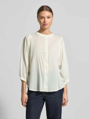 Bluzka o kroju regular fit z okrągłym dekoltem model ‘FAVIOLA’ 0039 italy