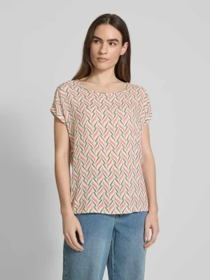 Bluzka o kroju regular fit z okrągłym dekoltem model ‘PENNY’ Soyaconcept