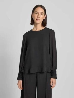 Bluzka o kroju regular fit z perełkami i okrągłym dekoltem Only & Sons