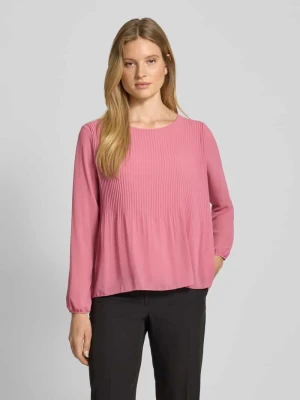 Bluzka o kroju regular fit z plisami model ‘Ev44a’ ZABAIONE