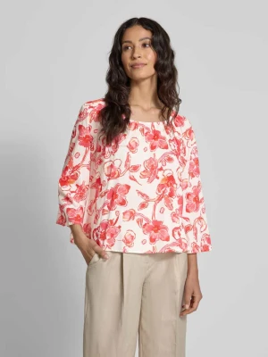 Bluzka o kroju regular fit z rękawem o dł. 3/4 Christian Berg Woman
