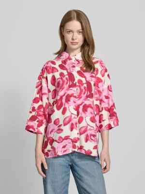 Bluzka o kroju regular fit z rękawem o dł. 3/4 model ‘Edrina’ MSCH Copenhagen