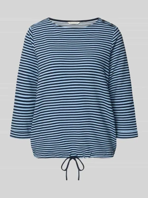 Bluzka o kroju regular fit z rękawem o dł. 3/4 z mieszanki bawełny ekologicznej Tom Tailor