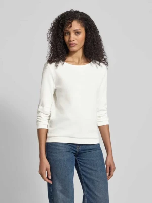 Bluzka o kroju regular fit z rękawem o dł. 3/4 z mieszanki bawełny Tom Tailor Denim