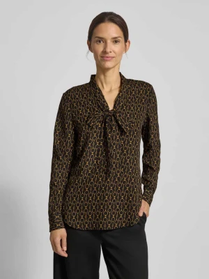 Bluzka o kroju regular fit z wiązaniem pod szyją model ‘YILVRAY’ Lauren Ralph Lauren