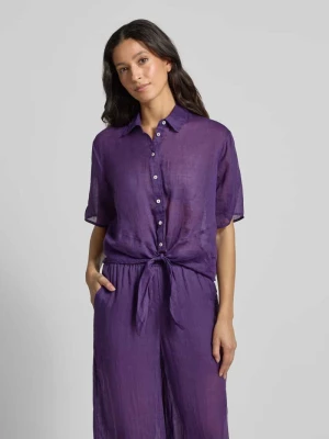 Bluzka o kroju regular fit z wiązanym detalem Christian Berg Woman
