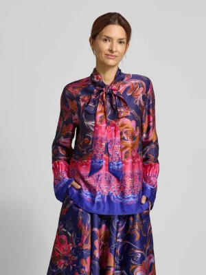 Bluzka o kroju regular fit z wiązanym detalem miss goodlife