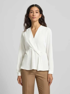 Bluzka o kroju regular fit z wiązanym detalem RINASCIMENTO