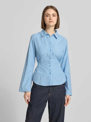 Bluzka o kroju regular fit z wiązanym paskiem model 'CARO' JJXX