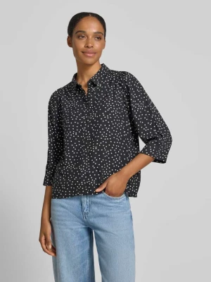 Bluzka o kroju regular fit z wiskozy z rękawem o dł. 3/4 model 'Bono' LOLLYS LAUNDRY