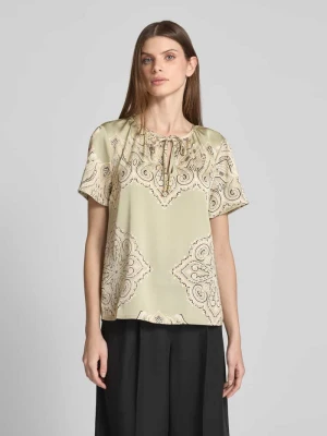 Bluzka o kroju regular fit z wycięciem w kształcie łezki b.Young