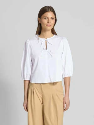 Bluzka o kroju regular fit z wycięciem w kształcie łezki Zero