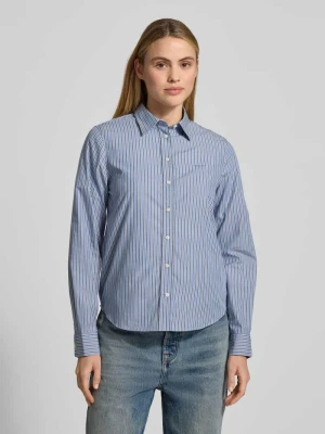 Bluzka o kroju regular fit z wyhaftowanym logo Gant