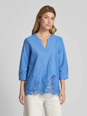 Bluzka o kroju regular fit z wyhaftowanym motywem Eterna