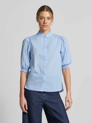 Bluzka o kroju regular fit ze stójką model 'CALISTE' Soyaconcept