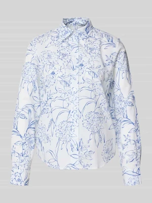 Bluzka o kroju regular fit ze wzorem na całej powierzchni Gant