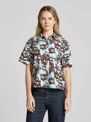 Bluzka o kroju regular fit ze wzorem na całej powierzchni JAKE*S STUDIO WOMAN