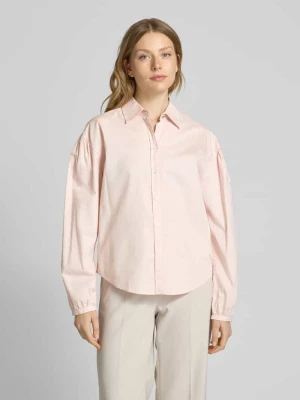 Bluzka o kroju relaxed fit z bufiastymi rękawami model ‘Barby’ Boss Orange