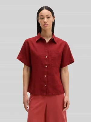 Bluzka o kroju relaxed fit z czystego lnu Marc O'Polo