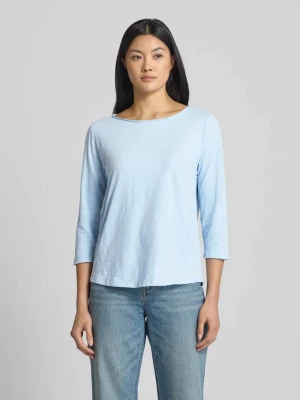 Bluzka o kroju relaxed fit z czystej bawełny z rękawem o dł. 3/4 s.Oliver RED LABEL