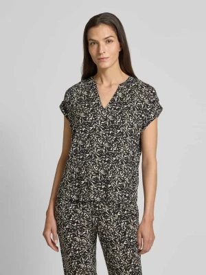 Bluzka o kroju relaxed fit z czystej wiskozy Tom Tailor