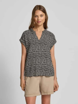 Bluzka o kroju relaxed fit z czystej wiskozy Tom Tailor