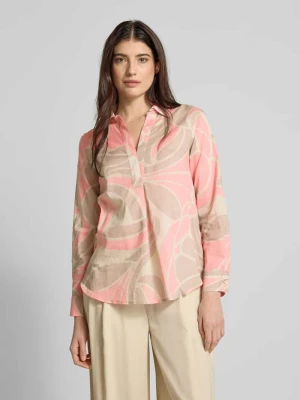 Bluzka o kroju relaxed fit z dekoltem w serek Betty Barclay