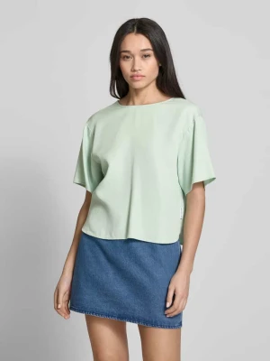 Bluzka o kroju relaxed fit z fakturowanym wzorem Marc O'Polo DENIM