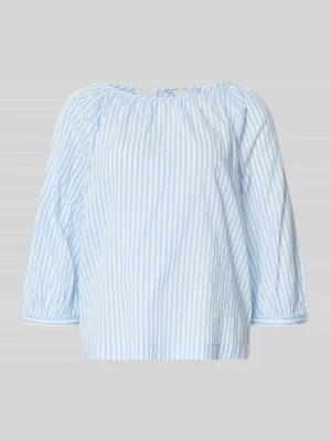 Bluzka o kroju relaxed fit z mieszanka bawełny i wiskozy s.Oliver RED LABEL