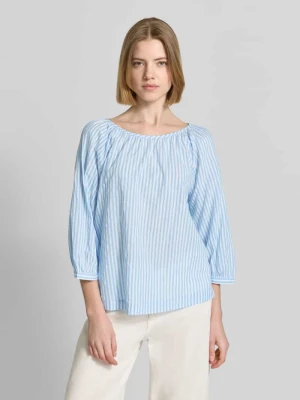 Bluzka o kroju relaxed fit z mieszanka bawełny i wiskozy s.Oliver RED LABEL