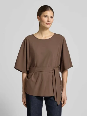 Bluzka o kroju relaxed fit z mieszanka wiskozy Model 'Rikas' MOS MOSH