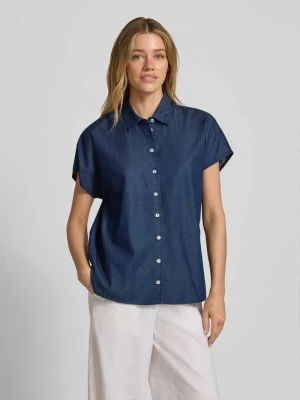 Bluzka o kroju relaxed fit z mieszanki lyocellu i bawełny Christian Berg Woman