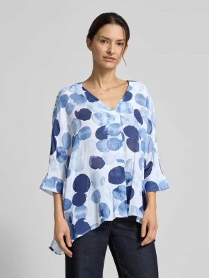 Bluzka o kroju relaxed fit z mieszanki wiskozy Apricot