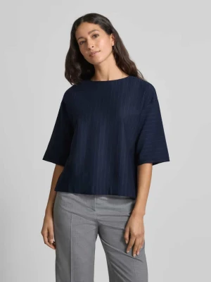 Bluzka o kroju relaxed fit z mieszanki wiskozy model ‘KAYA’ MM