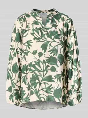 Bluzka o kroju relaxed fit z mieszanki wiskozy model ‘Lu44z’ ZABAIONE