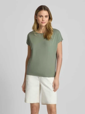 Bluzka o kroju relaxed fit z mieszanki wiskozy s.Oliver RED LABEL