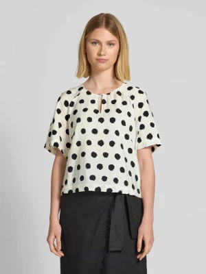 Bluzka o kroju relaxed fit z mieszanki wiskozy s.Oliver RED LABEL