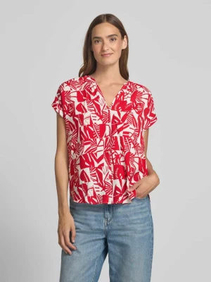 Bluzka o kroju relaxed fit z mieszanki wiskozy s.Oliver RED LABEL